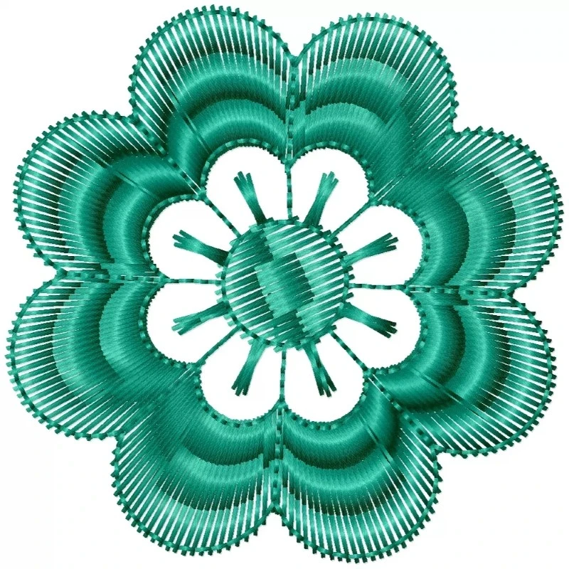 Simple Flower Embroidery Design 4x4 Simple Flower Embroidery Design 4x4