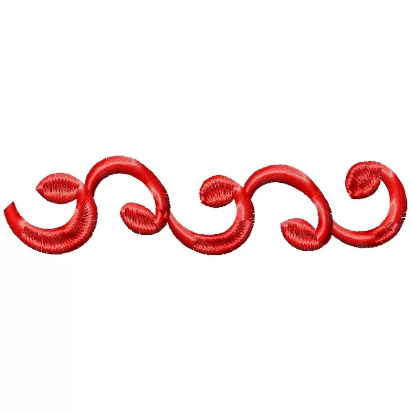 Simple Red Embroidery Border Design Simple Red Embroidery Border Design