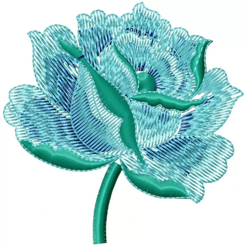 Simple Rose Flower Pattern Design Simple Rose Flower Pattern Design