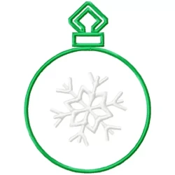 Snowflake Ornaments Christmas Design
