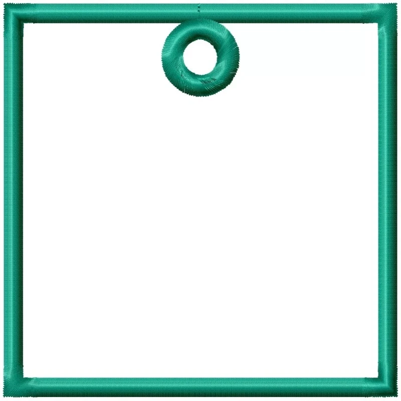 Square Frame Hoop For Keychain Design Square Frame Hoop For Keychain Design