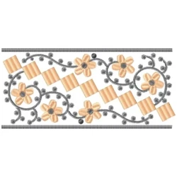 Super Large Border Indian Embroidery Design