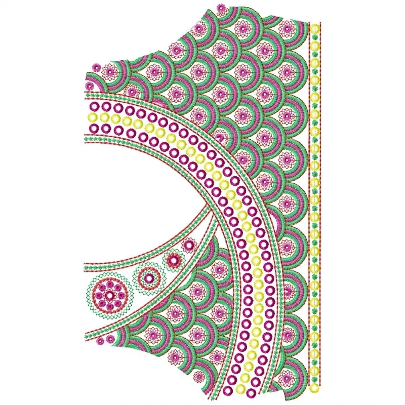 Surat Choli Neckline Embroidery Design Surat Choli Neckline Embroidery Design