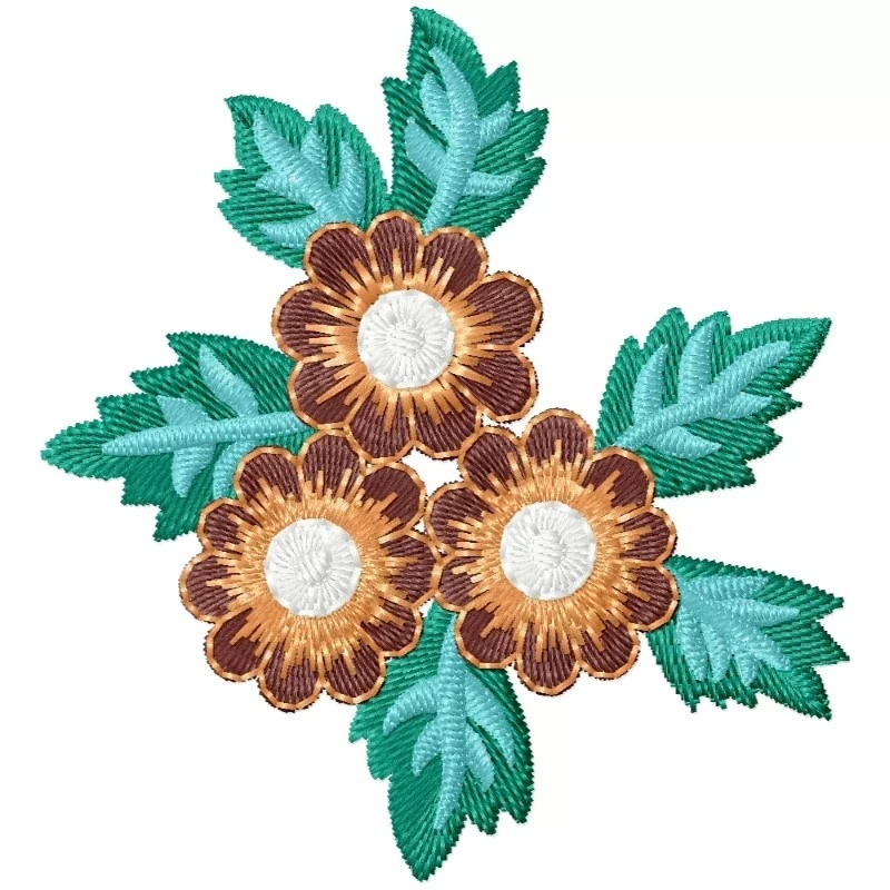 The New Free Floral Machine Embroidery Design