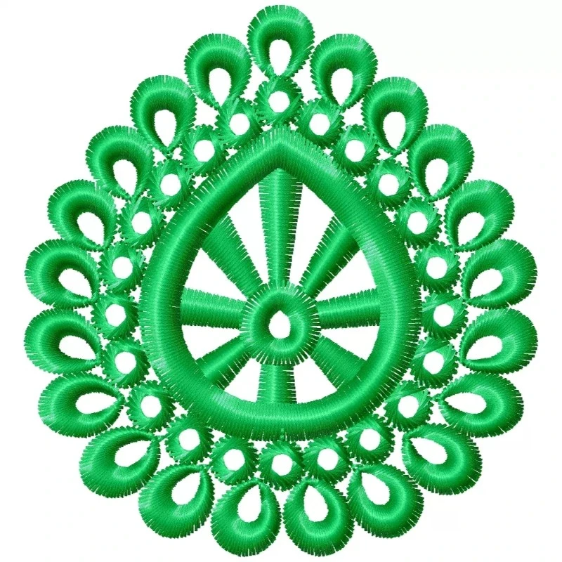 The New Indian Embroidery Dress Design Butta