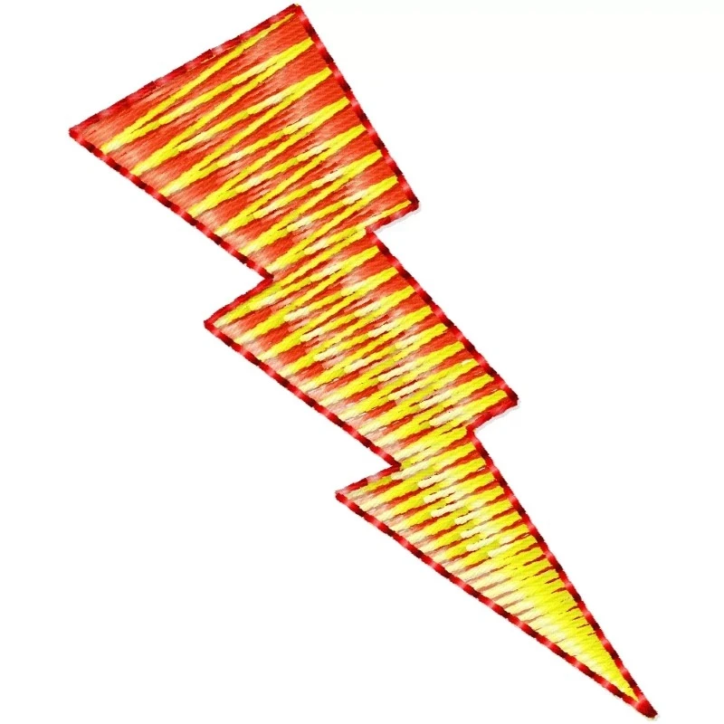Thunder Lightning Machine Embroidery Design