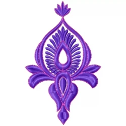 Blank Frame Embroidery Design