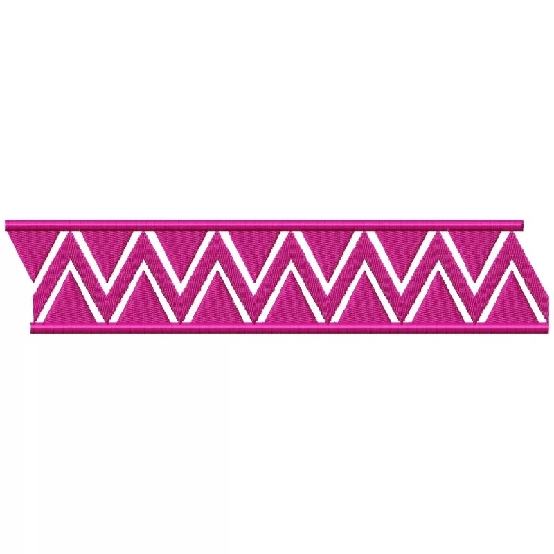 Triangle Shape Embroidery Border Design Triangle Shape Embroidery Border Design