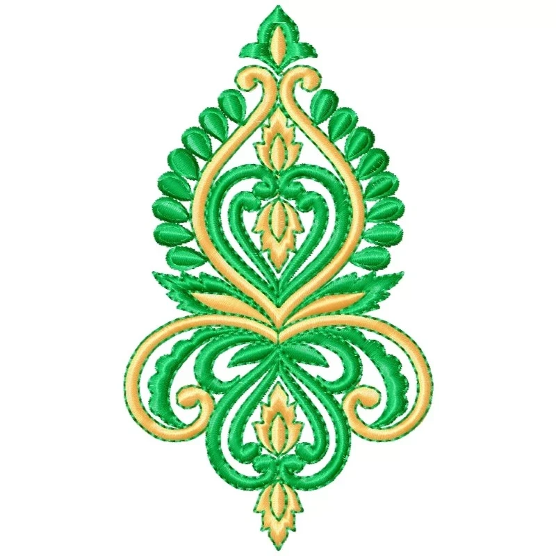 TTraditional Butta Machine Embroidery Design TTraditional Butta Machine Embroidery Design