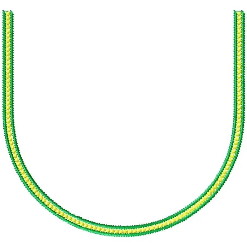 U Motif Neckline Embroidery Design U Motif Neckline Embroidery Design