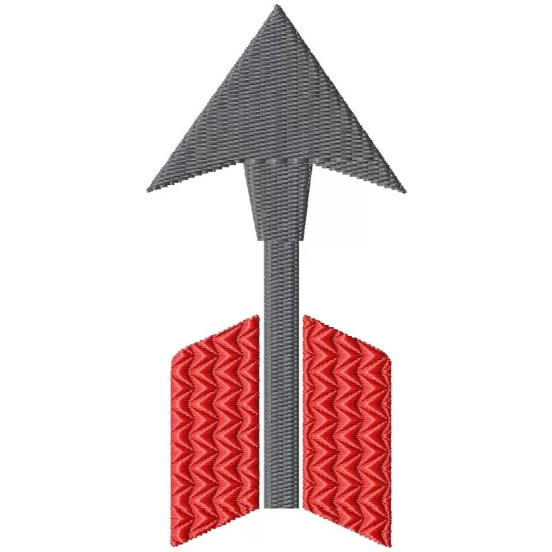 Up Arrow Machine Embroidery Design Up Arrow Machine Embroidery Design