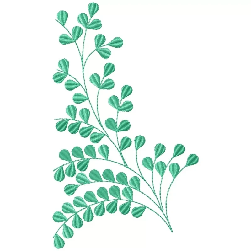 Leaves Machine Embroidery Pattern Design