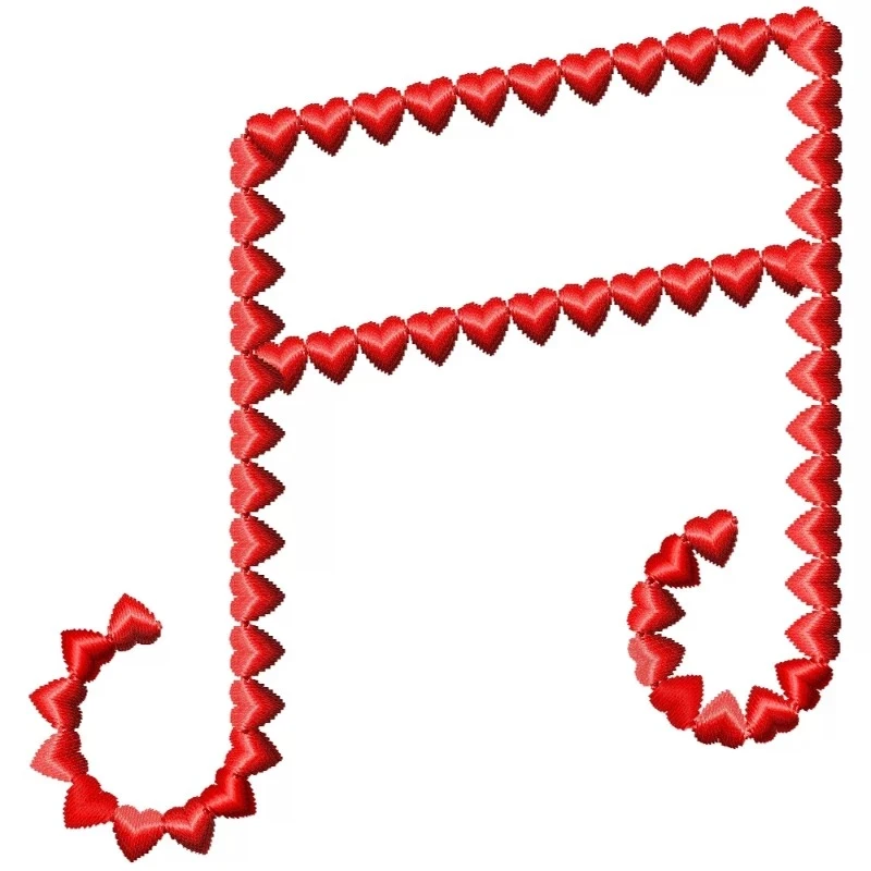 Love Hearts Music Icon