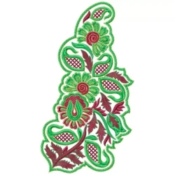 New Indian Patch Embroidery Design