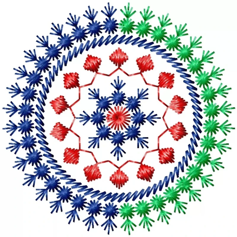 New Motif Circle Embroidery Design New Motif Circle Embroidery Design