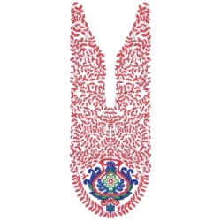 New Old Traditional Neckline Embroidery Design
