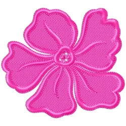 New Wild Flower Embroidery Design Pattern