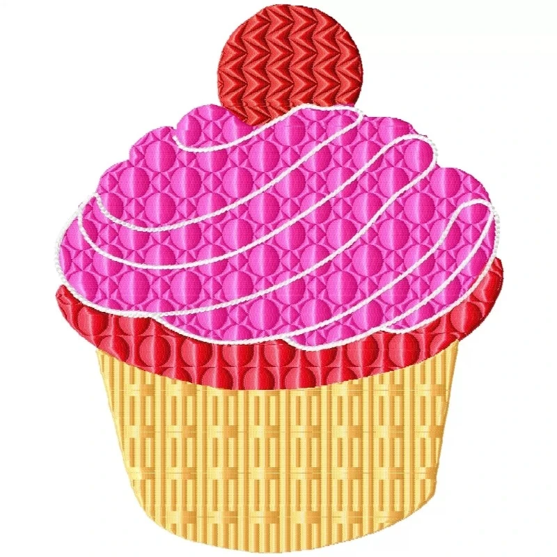 Pastery Cake Embroidery Design Pastery Cake Embroidery Design