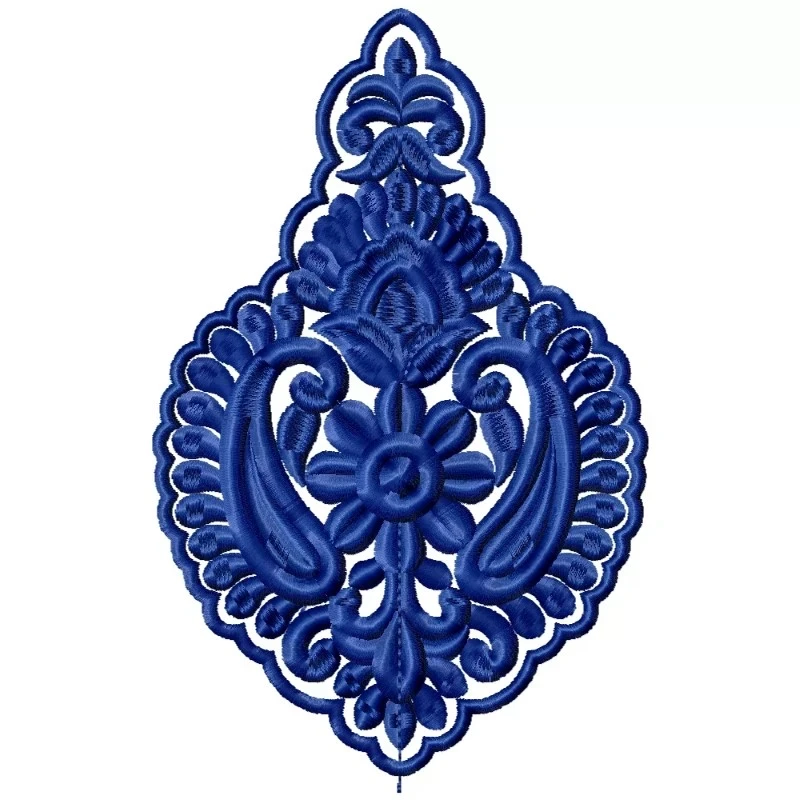 Patch Floral Butta Embroidery Design Patch Floral Butta Embroidery Design