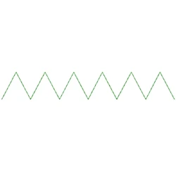 Continous Up and Down Line Embroidery Border