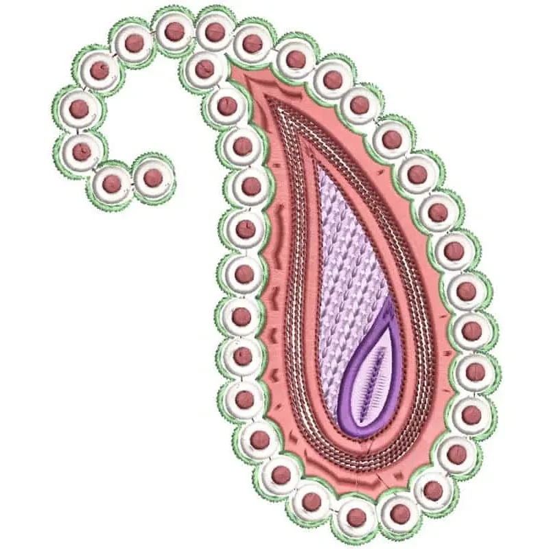 Beautiful Paisley Embroidery Design 2024 Beautiful Paisley Embroidery Design 2024