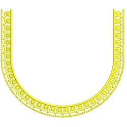 Indian U Shaped Neckline...