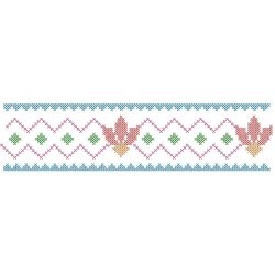Cross Stitches Border...