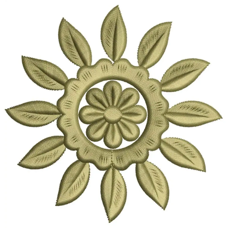 New Floral Embroidery Design