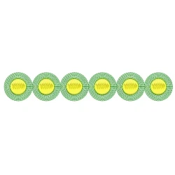 Circles Border Embroidery Design