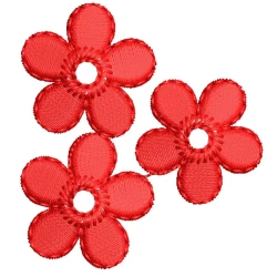 Three Flowers Embroidery Freebie Design